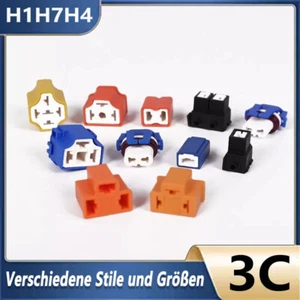 H1H4H7 Keramik Scheinwerfer Stecker Stecker Stecker Lampe Terminal - Bild 1 von 17