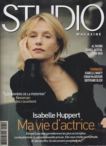 STUDIO MAGAZINE N°181 ISABELLE HUPPERT / AL PACINO / DANIEL AUTEUIL / McGREGOR - Imagen 1 de 2