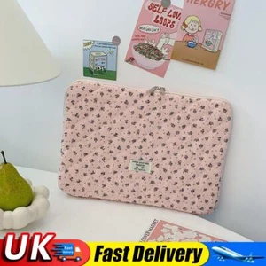 Floral Laptop Sleeve Quilted Laptop Case for 13 Inch Laptop Tablet (pink) - Bild 1 von 11