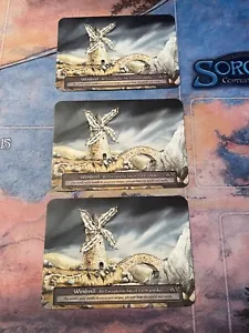 Windmill x3 Playset | Dual Land Site | ALPHA Sorcery Contested Realm TCG | KS - Picture 1 of 2