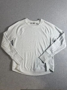 Athleta Sweatshirt Womens Small Beige Activewear Athleisure Fitness Comfycore - Picture 1 of 8