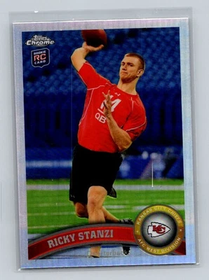 2011 Topps Chrome #53 Ricky Stanzi Refractors - Image 1 of 2