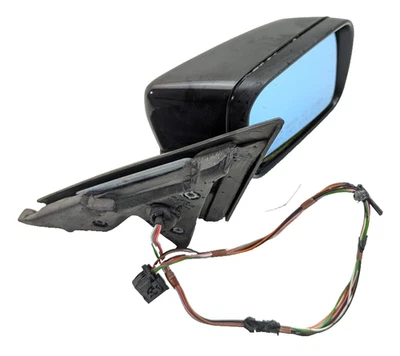 Espejo retrovisor puerta pasajero derecho BMW 325i E46 2001-2005 negro Foto 1 de 4