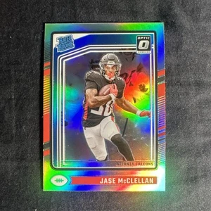 2024 Panini Donruss Optic - #243 Jase McClellan Rated Rookie Holo Silver Prizm - Picture 1 of 2