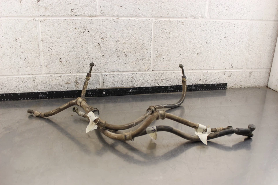 1985 Honda FourTrax 250 TRX250 2x4 FRONT REAR BACK BRAKE HOSES LINES O915 Foto 1 de 4