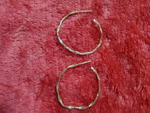 Sterling Silver Vintage Earrings - Picture 1 of 1
