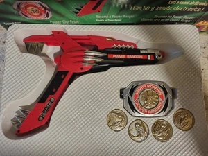 Mighty Morphin Power Rangers Power Gun/Sword & Power Morpher 1993 - Foto 1 di 12