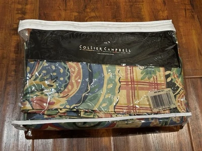 Vintage 1990’s Collier Campbell Gypsy Dance 63x86” Twin Comforter Cover - NOS! - Image 1 of 4