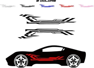 S22 Automotive vinyl side graphics decals 8" x 55" - Picture 1 of 1