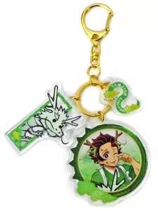 Demon Slayer Keychain Kamado Tanjiro : Kimetsu No Yaiba Festival Anime Anniversa - Picture 1 of 2