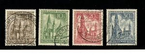 Germany #9NB8-9NB11 (G571) Comp 1953 Surtax for Churches Used, FVF, CV$164.00 - Picture 1 of 2