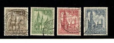 Germany #9NB8-9NB11 (G571) Comp 1953 Surtax for Churches Used, FVF, CV$164.00 - Image 1 of 2