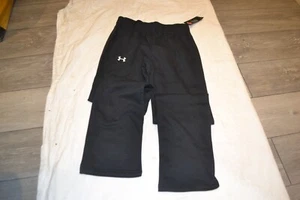 NEW Womens UNDER ARMOUR Sweatpants Cotton 1300267 BLACK SZ XS - Picture 1 of 1