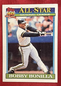 1991 Topps NL All-Star Bobby Bonilla #403 Pittsburgh Pirates