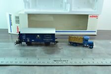 Marklin Museum Wagon 1998 Car w/ Delivery Truck HO Scale 1:87