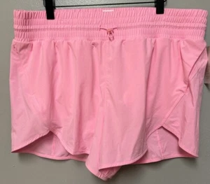 All In Motion Women's Lined Running Shorts Pink XXL Yoga Fitness - Picture 1 of 9