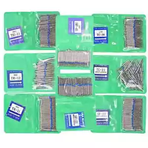 Dental Diamond FG High Speed Burs for Polishing Smoothing Teeth Polishers 50 Pcs - Picture 1 of 116