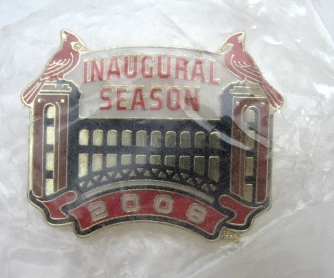 Arizona Cardinals Stadium Inaugural Season Lapel Pin 2006 NFL New in Bag Cover