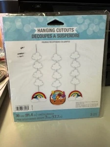 Noah's Ark Hanging Cutouts 3ct.  Party Decoration Supply New!!!! - Picture 1 of 2