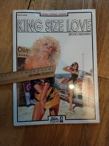 Blue Press Hard Comics Album N 8 King Size Love Bruno Bizzarro - Foto 1 di 1