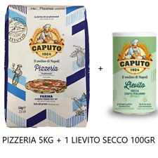 Farina Caputo Pizzeria 5KG + 1 lievito Secco senza glutine  Pizza Pane leggeri