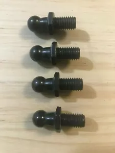 4 x Gas Strut Short Ball M8 Threaded Bolt Bracket Balls M10 Ball Head 30mm Long - Picture 1 of 3