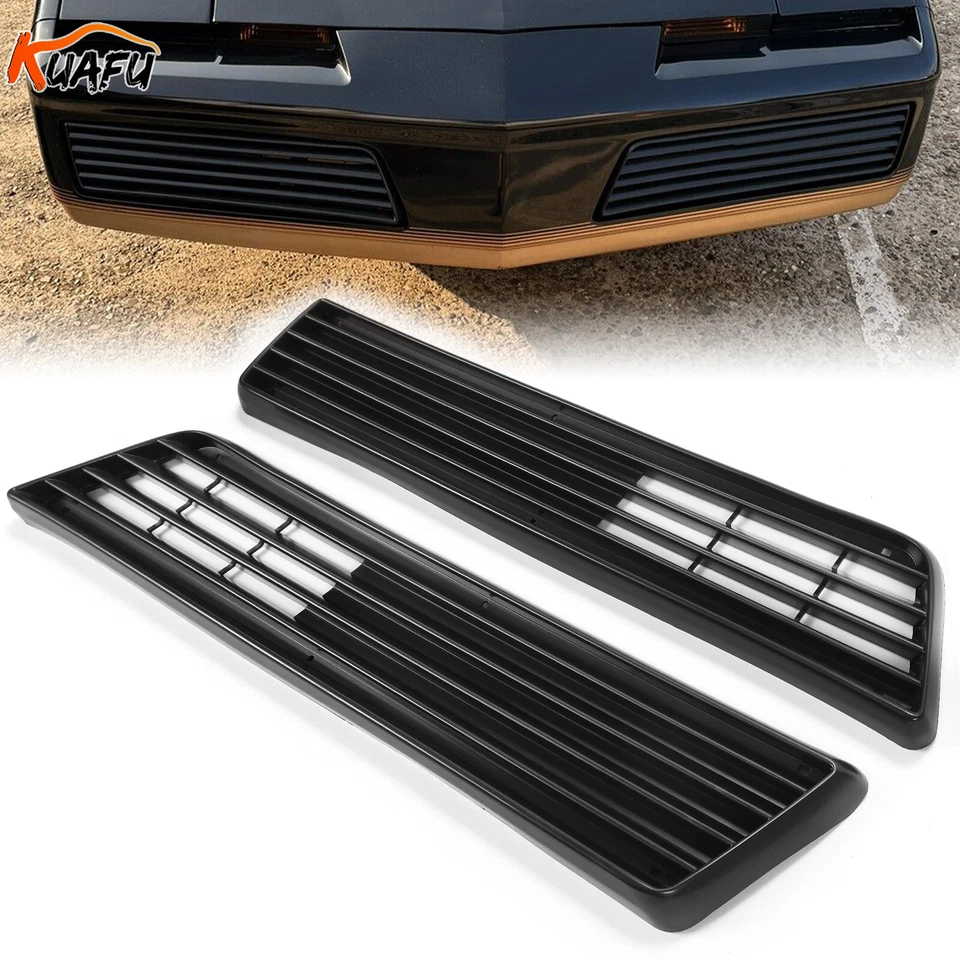 For 1982-1984 Pontiac Firebird Front Bumper Grille Left＆Right 2PCS HTAUS995 Foto 1 de 4