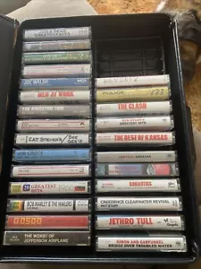 CLASSIC HARD ROCK AND ROLL HEAVY METAL 1980'S 1990'S CASSETTE TAPE VINTAGE LOT - Picture 1 of 7