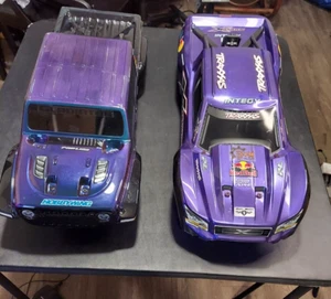 TRAXXAS XMAXX 8S (2) CUSTOM BODIES ***MUST SEE VIDEO*** FROM SHELF QUEENS - Picture 1 of 11