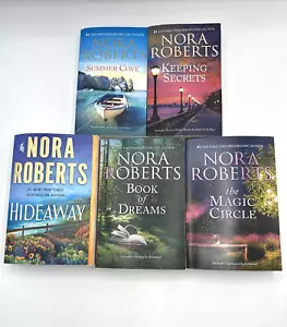 Nora Roberts Lot os 5 Books Keeping Secrets, Magic Circle, Hideaway,Book of Dr - Picture 1 of 6