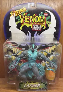 Spiderman Venom Planet of the Symbiotes ! Lasher Action Figure Toybiz - Picture 1 of 4