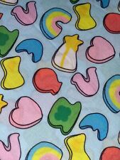 *Odd Cuts LUCKY CHARMS CEREAL Cotton Poly Blend NEW  Fabric 19.5" X 17.5"