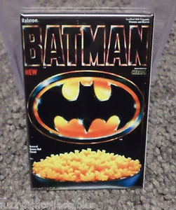 Batman Vintage Cereal Box 2" x 3" Refrigerator or Locker MAGNET - Picture 1 of 3