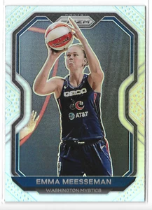 2021 Prizm WNBA Silver Prizm #54 Emma Meesseman Washington Mystics Belgium - Picture 1 of 2