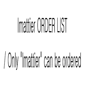 lmattier BESTELLLISTE / Nur "lmattier" kann bestellt werden - Bild 1 von 20