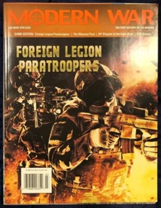(French) Foreign Legion Paratroopers Solitaire Game & Modern War Magazine NEW - Picture 1 of 11