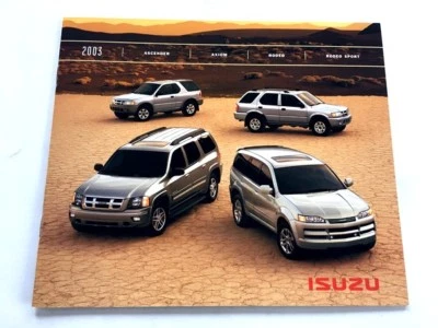 2003 Isuzu Original Sales Brochure - Ascender Axiom Rodeo Sport Foto 1 de 4