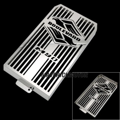 For Suzuki M 90 Boulevard M90 Intruder VZ1500 Radiator Guard Cover Grille Chrome - Image 1 of 4