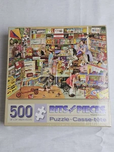 New Sealed Jigsaw Puzzle 500 Pieces Bits And Pieces Brand "Toy Shop" - Picture 1 of 6