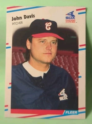 1988 Fleer Update - John Davis #U-15 - Chicago White Sox  - Image 1 of 2