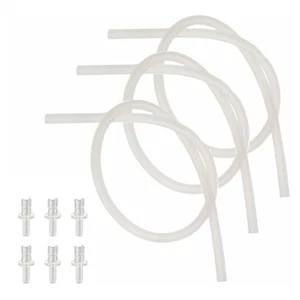 Tubo latte con 2 nippli di collegamento per Jura E8 S8 J8 WE8 X5 Z5 Z6 Z7 Z8 Z9 Z10 - Foto 1 di 13