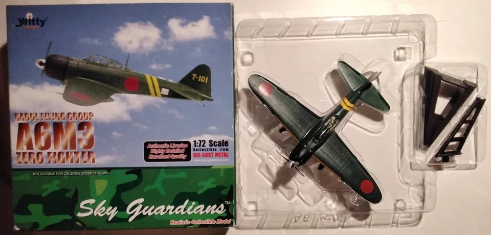 Mitsubishi Zero A6M3 Rabul Flying Group 1/72ème Sky Gardians Ref WTW72013004 - Photo 1/1