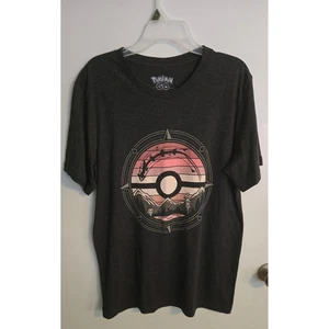 Pokemon Go Fest 2023 New York City Rayquaza Official T-Shirt Gray Large - Picture 1 of 6