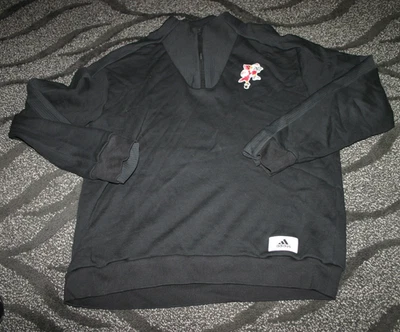 Adidas Louisville Cardinals Basketball Team Issued Pullover and Pants M D. Bird - Image 1 of 4