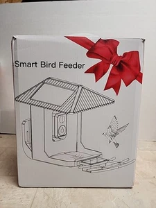 Bird Feeder with Camera 2.5K HD AI Identify Bird Species Smart Solar-Power Green - Picture 1 of 7