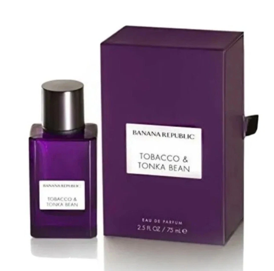 Tobacco & Tonka Bean de Banana Republic 2,5 OZ eau de parfum perfume colonia nuevo en caja Foto 1 de 1