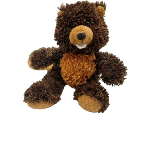 Biber Plüschtier braun hellbraun Stofftier 5 Zoll Prinzessin Stofftiere 2003 - Bild 1 von 9