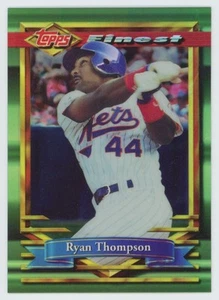 1994 topps Finest Refractor Ryan Thompson New York Mets #39 - Picture 1 of 2