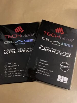2x Tech Tempered Glass Screen Protector Samsung Galaxy Tab A 8.0 2019 T290 T295 - Image 1 of 2
