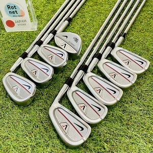 NikeVR Irons set 3456789P 56°wedge 9Pics Stiff Flex RH Golf Club Mens Japan - Picture 1 of 16